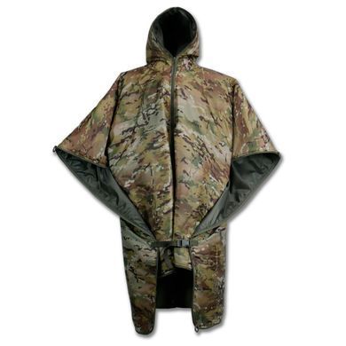 Утеплений спальний мішок трансформер 6в1 до -15 Multishelter Kiborg мультикам розмір універсальний kib1524bls фото