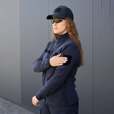 Жіноча флісова кофта R-Military Polartec з велкро для шевронів синя розмір XS bkr761907сbls-XS фото