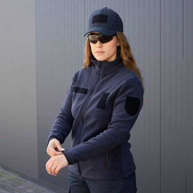 Жіноча флісова кофта R-Military Polartec з велкро для шевронів синя розмір XS bkr761907сbls-XS фото