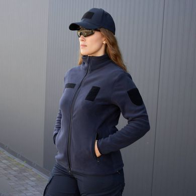 Жіноча флісова кофта R-Military Polartec з велкро для шевронів синя розмір XS bkr761907сbls-XS фото