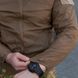 Літня Чоловіча Куртка Skin з прихованим капюшоном та липучками під шеврони / Легка Вітровка койот розмір S bkrSkinbls-S фото 6