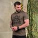 Потовідвідна футболка Танкіст з принтом на грудях та спині олива розмір L buy92829bls-L фото 4