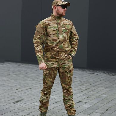 Чоловіча Форма AK Tactical ріп-стоп Кітель з липучками під шеврони + Штани мультикам розмір XS bkr74343bls-XS фото