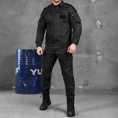 Форма кітель + штани "Security guard" грета чорний розмір L buy85519bls-L фото