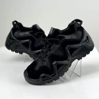 Кроссовки HAY TAC с текстильные вставками черные размер 36 mil20023bls-36 фото