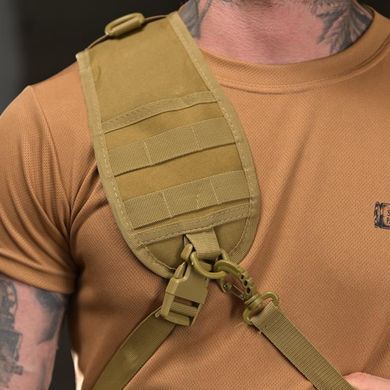 Нагрудная сумка Silver Knight Cordura 12 л койот 32х20х18&nbsp;см buy13205bls фото
