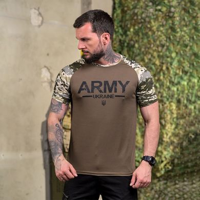 Потовідвідна футболка Army олива зі вставками піксель розмір XL buy92823bls-XL фото