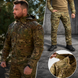 Форма Kalista Military Full-Pro Куртка-китель + Брюки со скрытыми наколенниками мультикам размер M bkr310255+571833bls-M фото 1