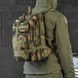 Рюкзак 25 л "Military" с регулируемыми плечевыми ремнями и креплением Molle зеленый пиксель размер 25х15х42 см buy85562bls фото