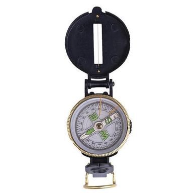 Алюмінієвий компас Mil-Tec чорний розмір 8х5, 5х3 см arm1047bls фото