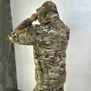 Тактическая куртка Softshell с вентиляционными отверстиями мультикам размер S 20008bls-S фото