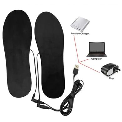 Устілки з автоматичним підігрівом від USB / Термоустілки для взуття розмір 35-38 sd4165bls-35-38 фото