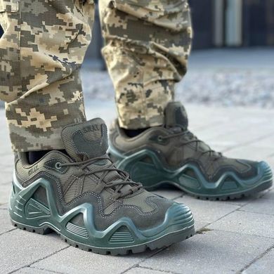 Кросівки SWAT з сітчастими вставками на протекторній підошві олива розмір 41 for00021bls-41 фото