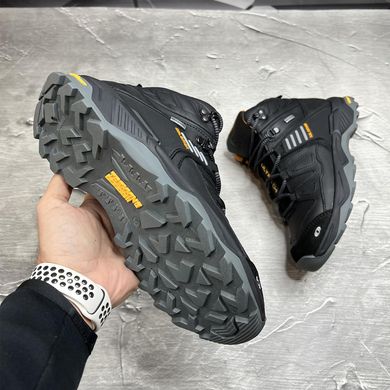 Зимние ботинки Salomon S-3 с шерстяной подкладкой черно-желтые размер 40 S-3 ч/жbls-40 фото