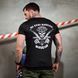 Потоотводная футболка Водитель с принтом на груди и спине черная размер XL buy92792bls-XL фото 3