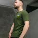 Базова чоловіча Футболка Intruder з патріотичним принтом Прапор України хакі розмір XL 9662699070bls-XL фото 3