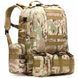 Водоотталкивающий рюкзак Molle Assault Oxford 55 л с 3-мя подсумками мультикам 52х47х33 см bkrR-21bls фото 1