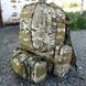Водоотталкивающий рюкзак Molle Assault Oxford 55 л с 3-мя подсумками мультикам 52х47х33 см bkrR-21bls фото 2