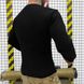 Стильный мужской Свитшот на флисе с патриотической вышивкой / Свитер свободного кроя черный размер XL 50180bls-XL фото 3