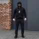Тактический костюм R-Military Force-Raptor Куртка с капюшоном + Штаны черный размер S for04701bls-S фото 2