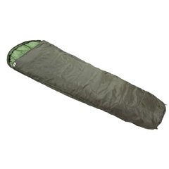 Спальный мешок FOX с утеплителем холлофайбер до -10°C / Спальник с чехлом олива размер 220 х 35 х 70 см for00086bls фото