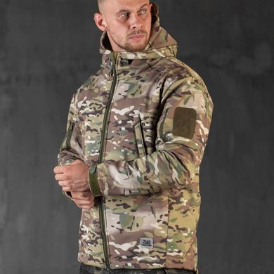 Зимова тактична куртка 7.62 Tactical Softshell з підкладкою Omni-Heat мультикам розмір S buy89402bls-S фото