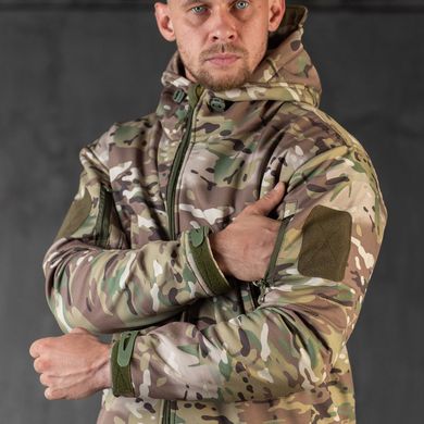 Зимова тактична куртка 7.62 Tactical Softshell з підкладкою Omni-Heat мультикам розмір S buy89402bls-S фото