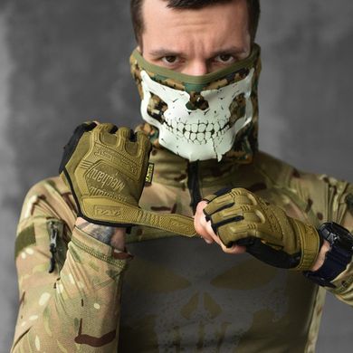 Беспалые перчатки Mechanix M-Pact Fingerless с защитными накладками койот размер M buy87175bls-M фото