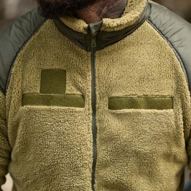 Флісова кофта Sherpa Level 7 олива розмір XL buy97798-XL фото