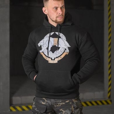 Худі Celeo ССО на флісі з принтом на грудях Іду на Ви чорне розмір 3XL buy90389bls-3XL фото