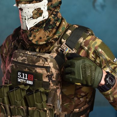 Плитоноска Intercessor у зборі з підсумками та 4 точками швидкого скидання Cordura 500D піксель buy87499bls фото