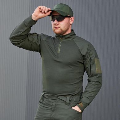 Убакс R-Military з кишенями під налокітники та липучками під шеврони олива розмір S bkrML-7bls-S фото