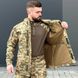 Мужская Куртка "М-65" рип-стоп с капюшоном и липучками для шевронов пиксель размер S for00581bls-S фото 4