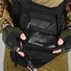 Однолямковий рюкзак 6 л Silver Knight Oxford 900D із системою кріплення Molle чорний розмір 27х22х9 см buy86762bls фото 6