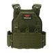 Плитоноска Yakeda Cordura 1000D с системой быстрого сброса и креплением Molle олива for01323bls фото 1