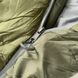 Спальний мішок на холлофайбері до - 14 °C хакі / Утеплений Туристичний спальник з капюшоном  sd3625bls фото 7
