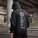 Вітрівка&nbsp;Born of War з принтом Руни чорна розмір S buy97050bls-S фото 7