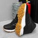 Зимние мужские кроссовки с меховым утеплителем и подошвой из пены / Утепленная обувь "fantom" из термоткани черная размер 42 buy56905bls-42 фото 5