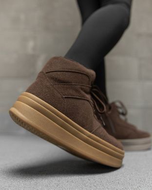 Жіночі замшеві черевики Canada Brown на хутрі розмір 36 buy89536bls-36 фото