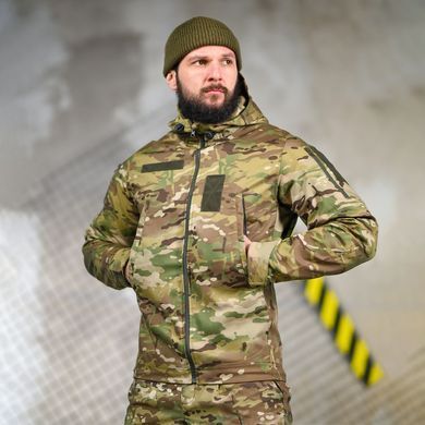 Тактическая куртка Ukr-Tec с велкро под шевроны и манжетами на липучках мультикам размер S buy95277bls-S фото