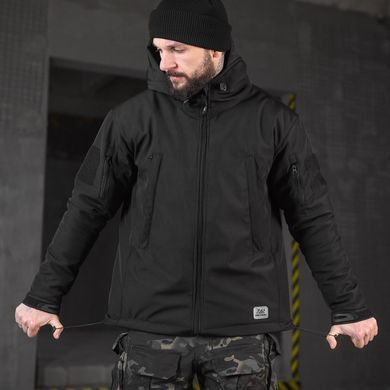 Зимова куртка 7.62 Tactical з підкладкою Omni-Heat чорна розмір M buy90555bls-M фото