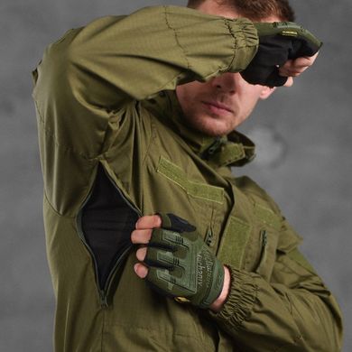 Літня куртка Support ріп-стоп з вентиляцією пахв олива розмір S buy87574bls-S фото