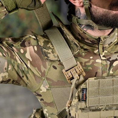 Плитоноска Attack Tactical Premium в сборе с подсумками и системой быстрого сброса пиксель one size buy92036bls фото