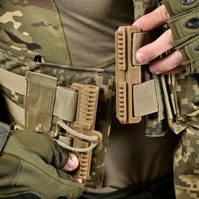 Плитоноска Attack Tactical Premium в сборе с подсумками и системой быстрого сброса пиксель one size buy92036bls фото