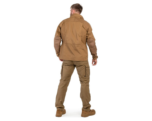 Чоловіча куртка-кітель  Sturm Mil-Tec Chimera Combat Jacket койот розмір S bkr10516719-Sbls-S фото