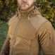 Флісова куртка з капюшоном M-Tac Norman Windblock Fleece Coyote розмір 2XL 20027005bls-2XL фото 5