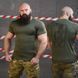 Потовідвідна футболка Sabur Girl з принтом на спині олива розмір M buy91074bls-M фото 1