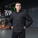 Плотная мужская Куртка Pobedov Povezlo до +15°C / Стильный Бомбер с утепленной подкладкой черный размер S OWbb709babls-S фото 1