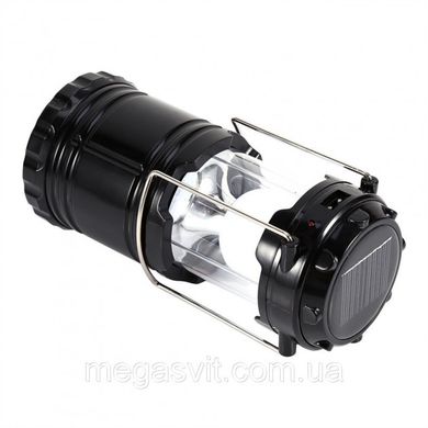Многофункциональный кемпинговый Фонарь CAMPING MH-5800T 6+1 LED с функцией Powerbank 1200 mAh / Портативный источник освещения черный 140х88 мм ws84883bls фото