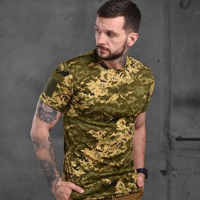 Чоловіча Потовідвідна Футболка Rix Сoolmax&nbsp;з липучками під шеврони піксель розмір L buy87155bls-L фото